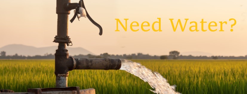 need water